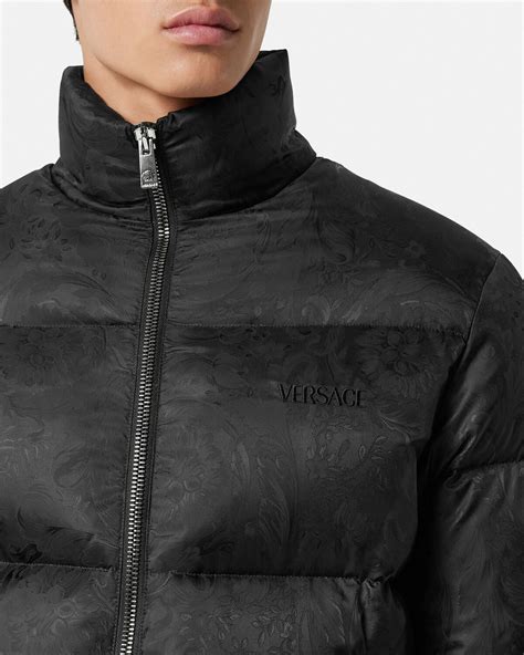 versace puffer jacket zara|farfetch Versace puffer jacket.